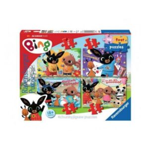 Primo puzzle per bambini Bing - 2-3-4-5 pezzi - Baby Cherry